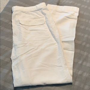 INC International Concepts Pants - Men’s White Linen Pants by INC INC International Concepts Pants - Men’s White Linen Pants by INC